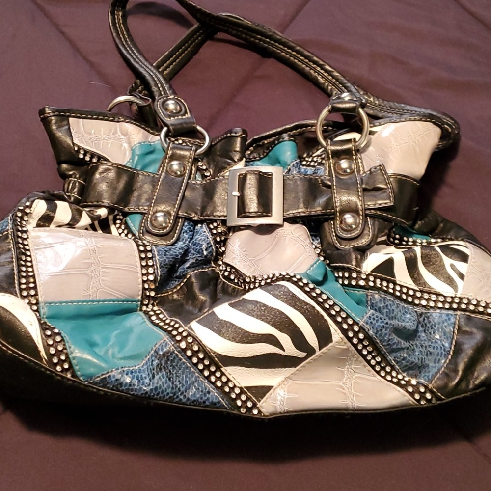 Fun patterned purse